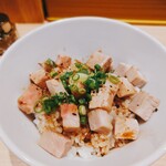 麺屋 kawakami - ご飯セット（チャーシュー丼）（￥250）