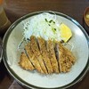 豚珍館 - 料理写真:サービスＡ定食。味噌汁は玉子入り