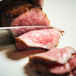 アメ村社員食堂 - 黒毛和牛たたき