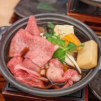すき焼き 牛しゃぶ 松重 - 