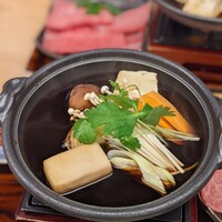 すき焼き 牛しゃぶ 松重 - 