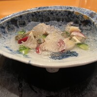 懐石料理 はし本 - 蝦夷鮑の水貝