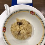 餃子の王将 - トドメの半チャーハン　炭水化物やばい…