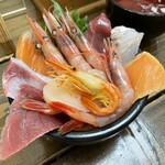 海鮮処 魚屋の台所 - お任せ海鮮丼　1,980円