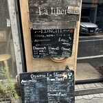 Osteria La libera - 外メニュー