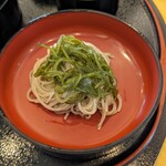 つつじヶ丘カントリー倶楽部 - ②めかぶ蕎麦♪