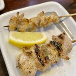 大吉 - なんこつ 154円、元気焼き 176円。