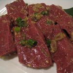 桔梗苑 - 和牛シンゾウ　塩