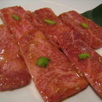 桔梗苑 - 黒毛和牛上カルビ　タレ