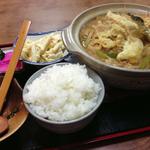 Fujinoya - 味噌煮込み定食　￥700　麺大盛￥100