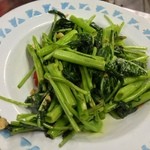 O Senthikku - 空心菜のガーリック炒め