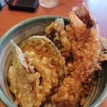 Yuukari Sou - せいろ・ミニ天丼セット(十割蕎麦)