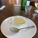 Trattoria Delfino - とうもろこしの冷製ポタージュ