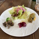 Trattoria Delfino - 前菜盛り合わせ