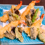 Tokai Sendan - 夏野菜と海老の天ぷら (4人分)