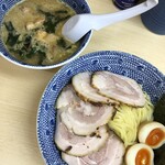 麺家大勝軒 - つけ麺850円＋叉焼350円＋味玉50円