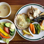 特Bランチ 【メバルの唐揚げとホタテグラタン】