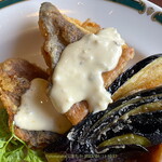 メバルの唐揚げ ＋ タルタルソース掛け