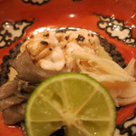 車力門 ちゃわんぶ - 25年9月　北海道新白子、白・黒舞茸