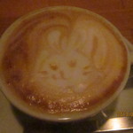 珈琲 紙 - カフェラテ（うさちゃん！久しぶりだね～）