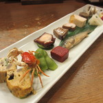 巽蕎麦 志ま平 - 料理写真:八寸