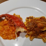 トラットリア・アルベロ - リゾット、パスタ