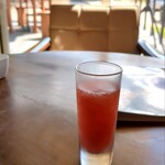 ヒカリノカフェ - ウエルカムドリンク
