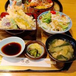 回遊 - 海老天重　税抜￥1300