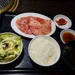 Yakiniku Okuu - 和牛カルビランチ