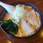 らーめん　円満 - みそラーメン(大盛+硬め) @880