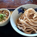 田舎うどん てつ - 肉汁付けうどん(中盛) 202308