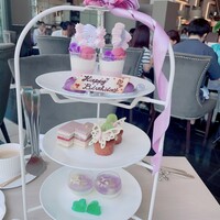 四季庭 カフェ＆レストラン - サマーパープルアフタヌーンティー