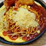 スパゲティハウス チャオニーノ - 粉チーズかけます➰♪