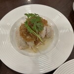 中国酒家 大三元 - 前菜の蒸し鶏