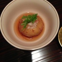 坂ぐち - イチジクの揚げ出し
