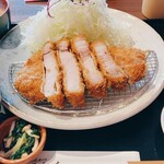 とんかつ井戸枩 - ロースカツ定食150ｇ