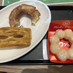 ミスタードーナツ 大阪ビジネスパークショップ - 食べかけ失礼します。
