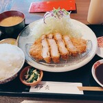 Tonkatsu Idomatsu - ロースカツ定食150ｇ