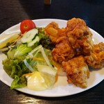 鳳楽 - 若鶏の唐揚　５４０円