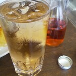 双葉食堂 - 焼酎の梅割り