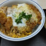 Katsuya - かつ丼 (竹)＋とん汁 690円