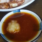 双葉食堂 - ニンニクの入ったつけダレ