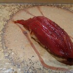 鮨 銀座 おのでら - 本マグロ赤身のづけ