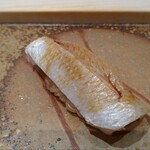 鮨 銀座 おのでら - カスゴ鯛