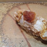 鮨 銀座 おのでら - のどぐろの炙り