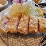 とんかつ 王龍 - 特上ロースとんかつ