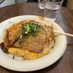 お好み焼き きしべ  - 肉玉そば