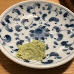 蕎麦切り 春のすけ - 山葵も本山葵。