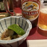 おいでんか - キリンビール、お通し