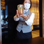 Nihonryouri Hanagoyomi - 【おもてなし】
      引き立て一番出汁 蔵囲い昆布と枯節 赤紫蘇 塩昆布